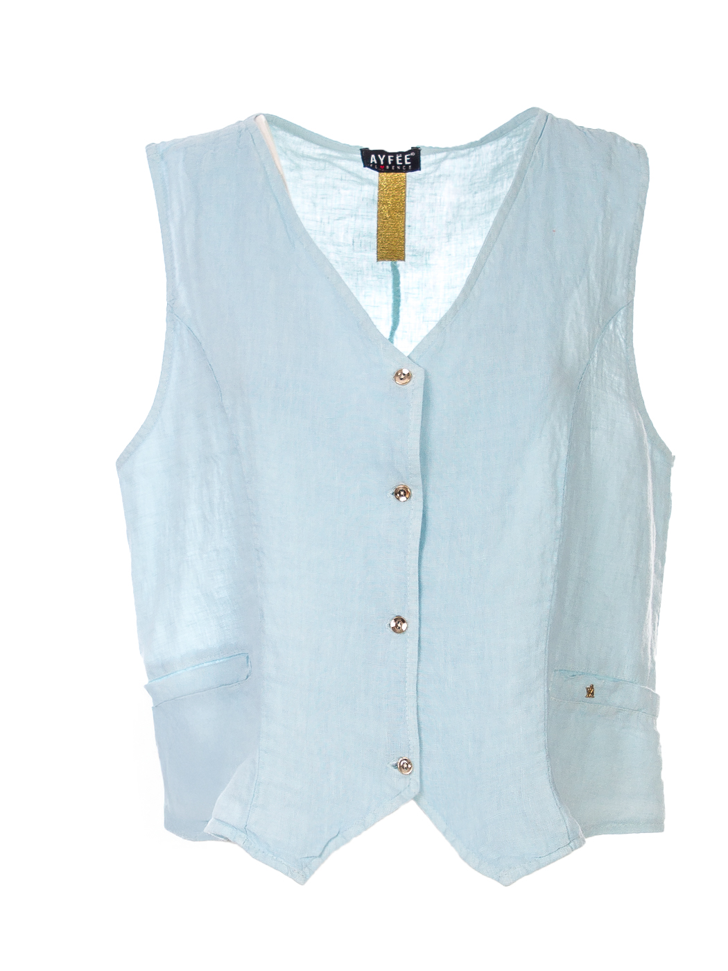 GILET, 3TG  - LIGHT BLUE